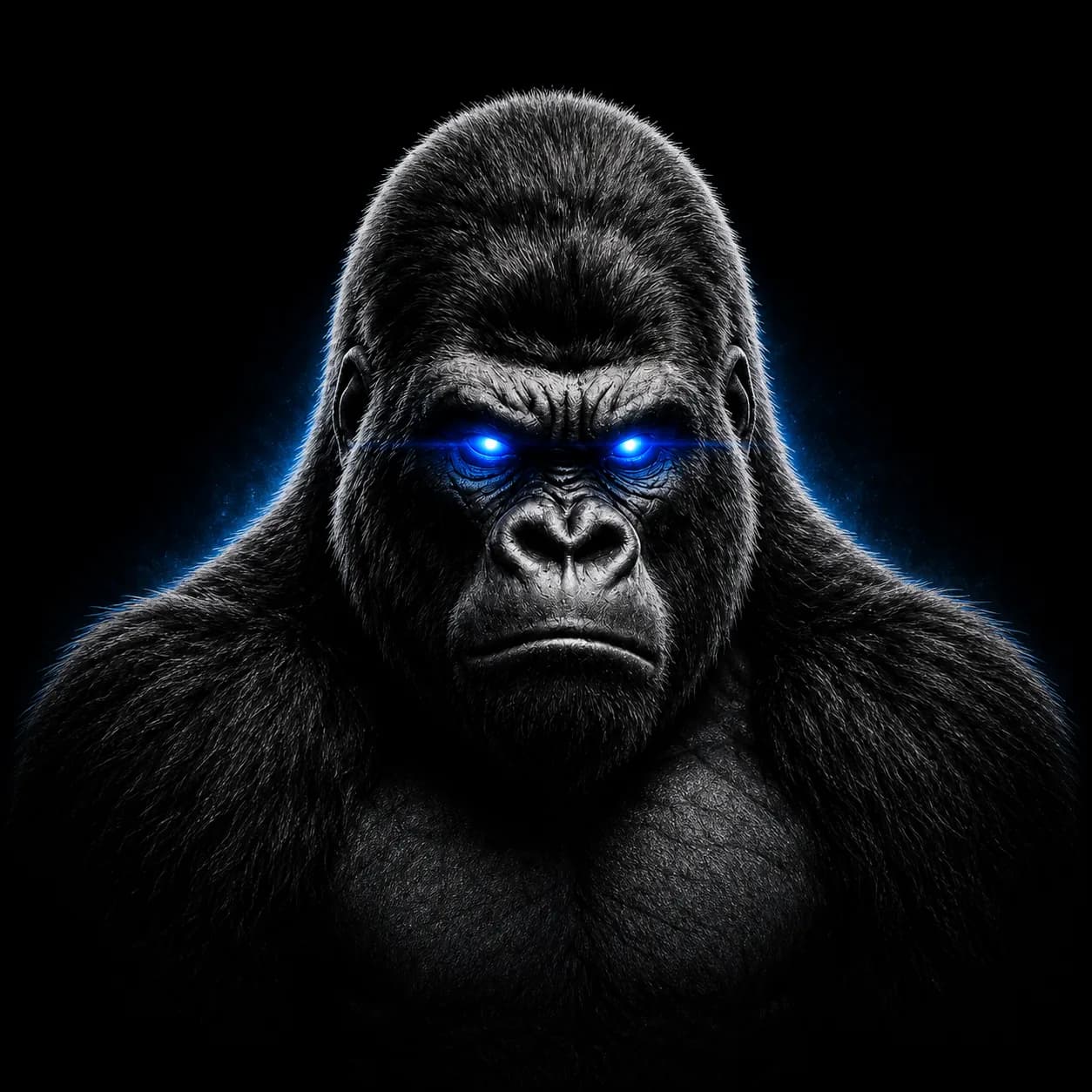 The Silverback mark: a gorilla rendered in dark relief, used on the Bad Daddy Operations™ sign-in screen.